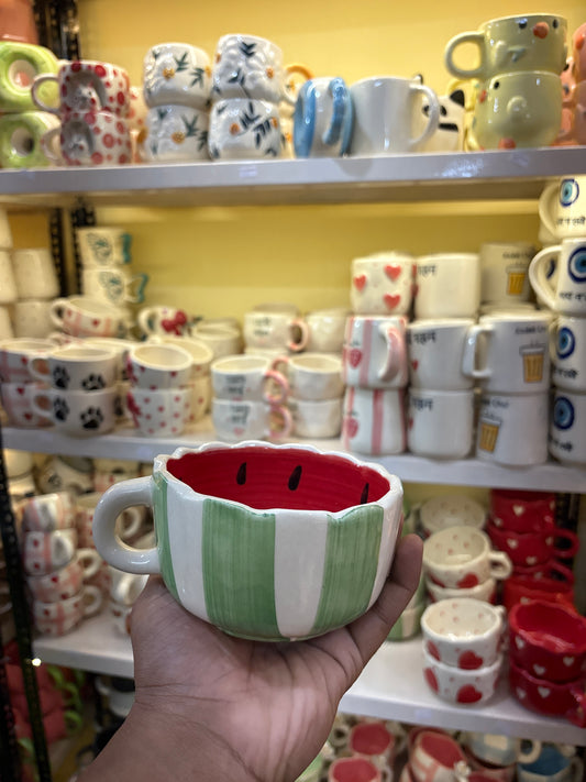 Watermelon Interior Soup Mug