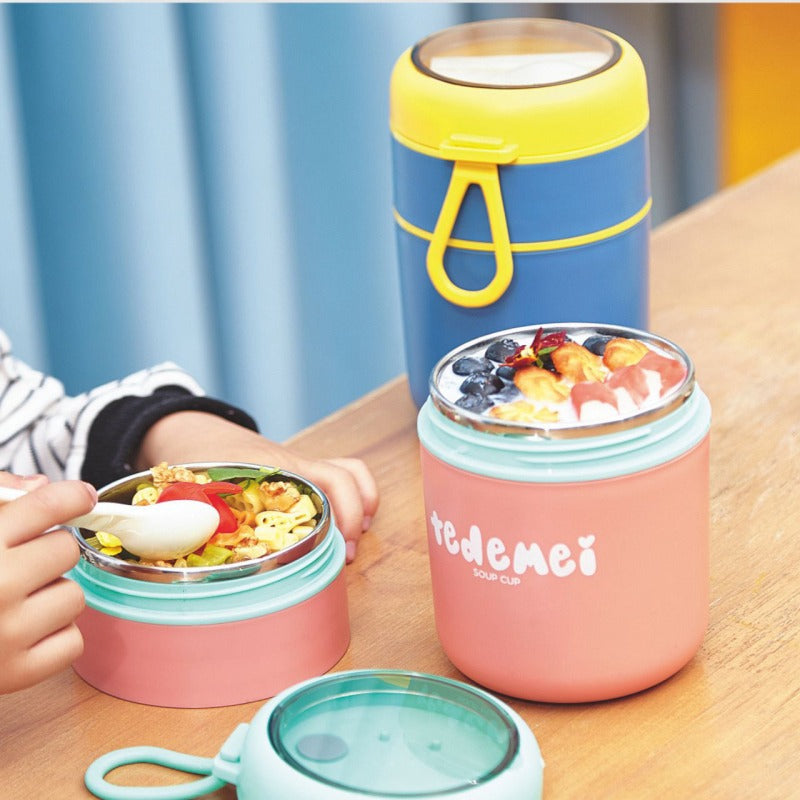 Steel Lunch Box Double layer