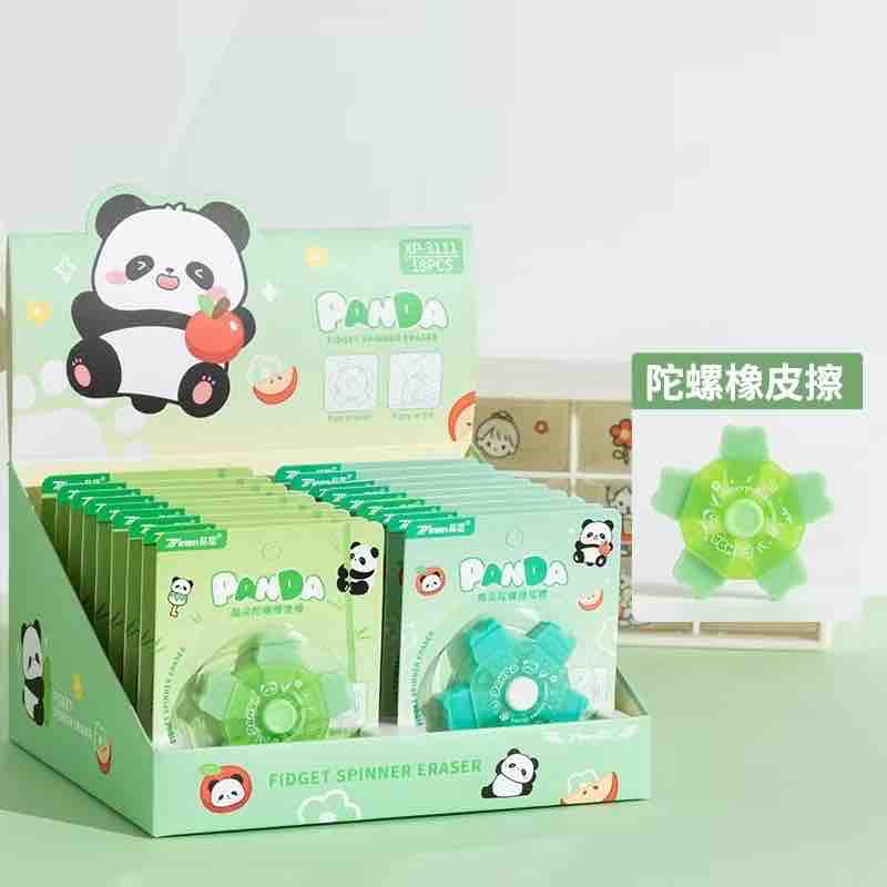 Panda Spinner Eraser