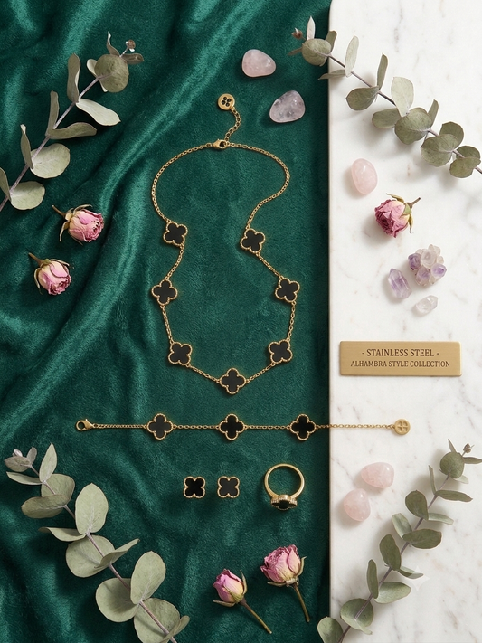 4-Piece Jewellery Set – Anti-Tarnish