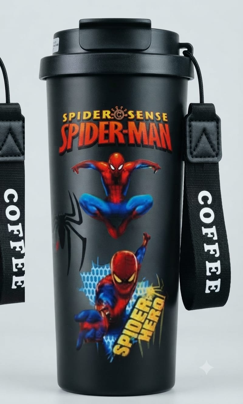 Spider man coffee mug insulated
