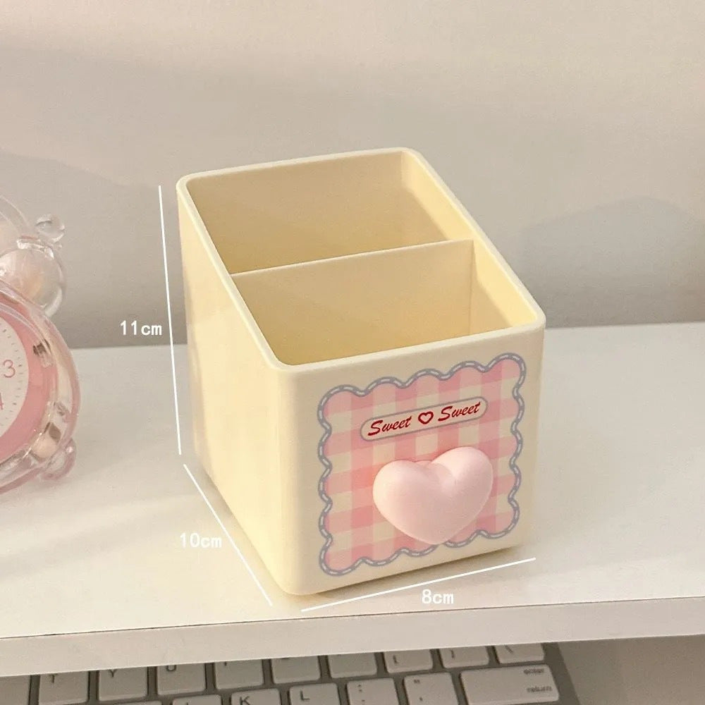 Pastel Gingham Organiser