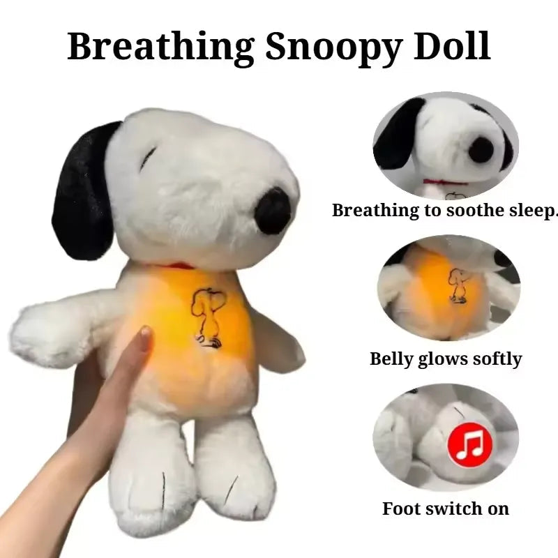 Snoopy Breathing Soft Toy