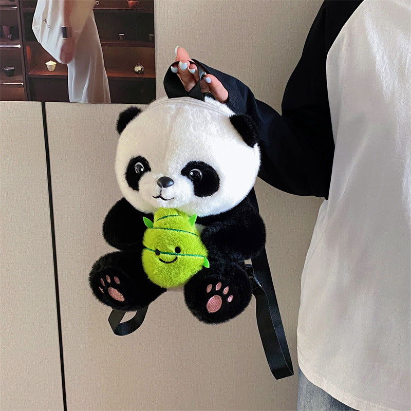 Panda Plushy Backpack