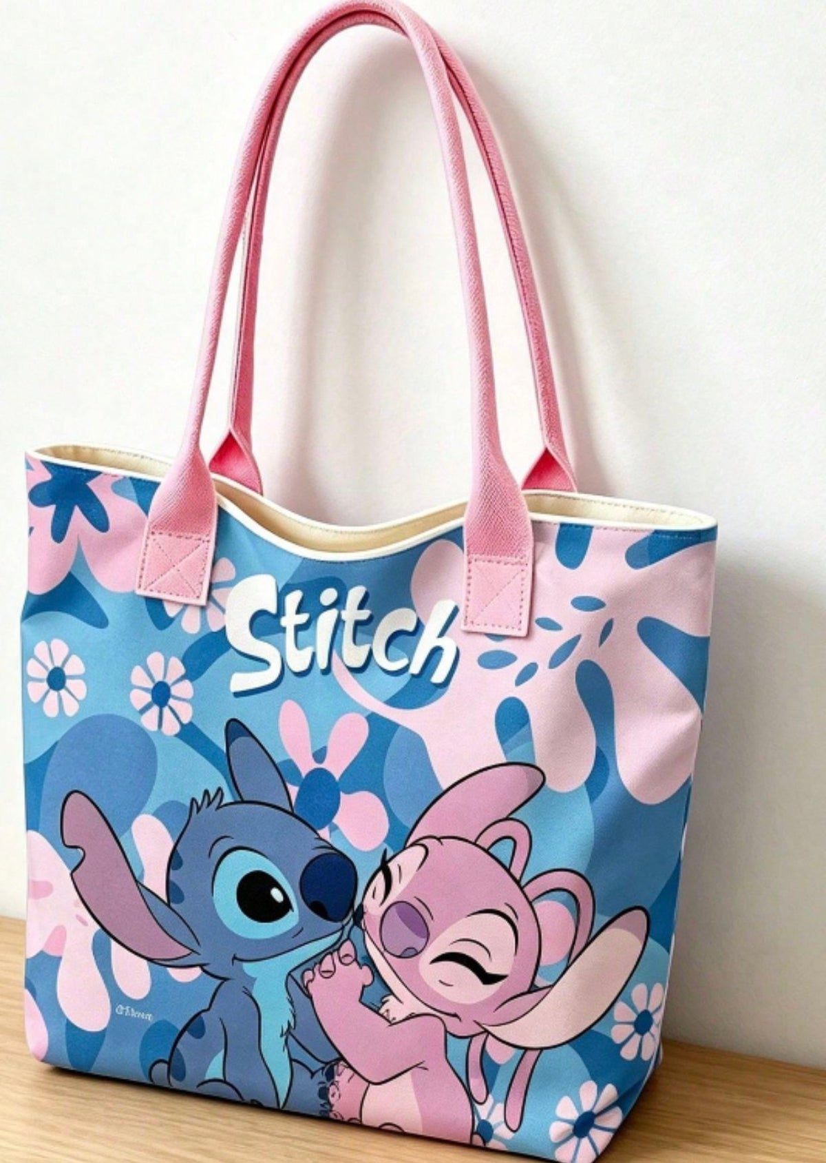 Disney Stitch Canvas Tote Bag