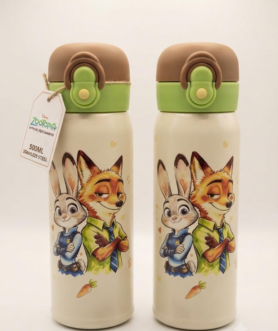 Zootopia Water Bottle SS 500ml