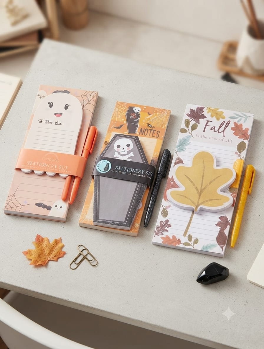 Magnetic List Pad, Mini Notepad & Pen