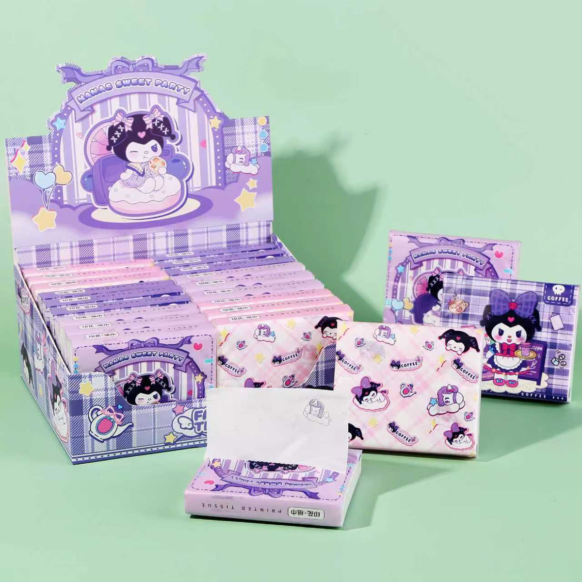 Kuromi Printed Tissues