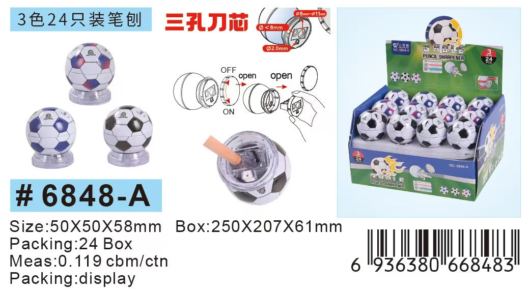 Football Metal Sharpener 6848-A