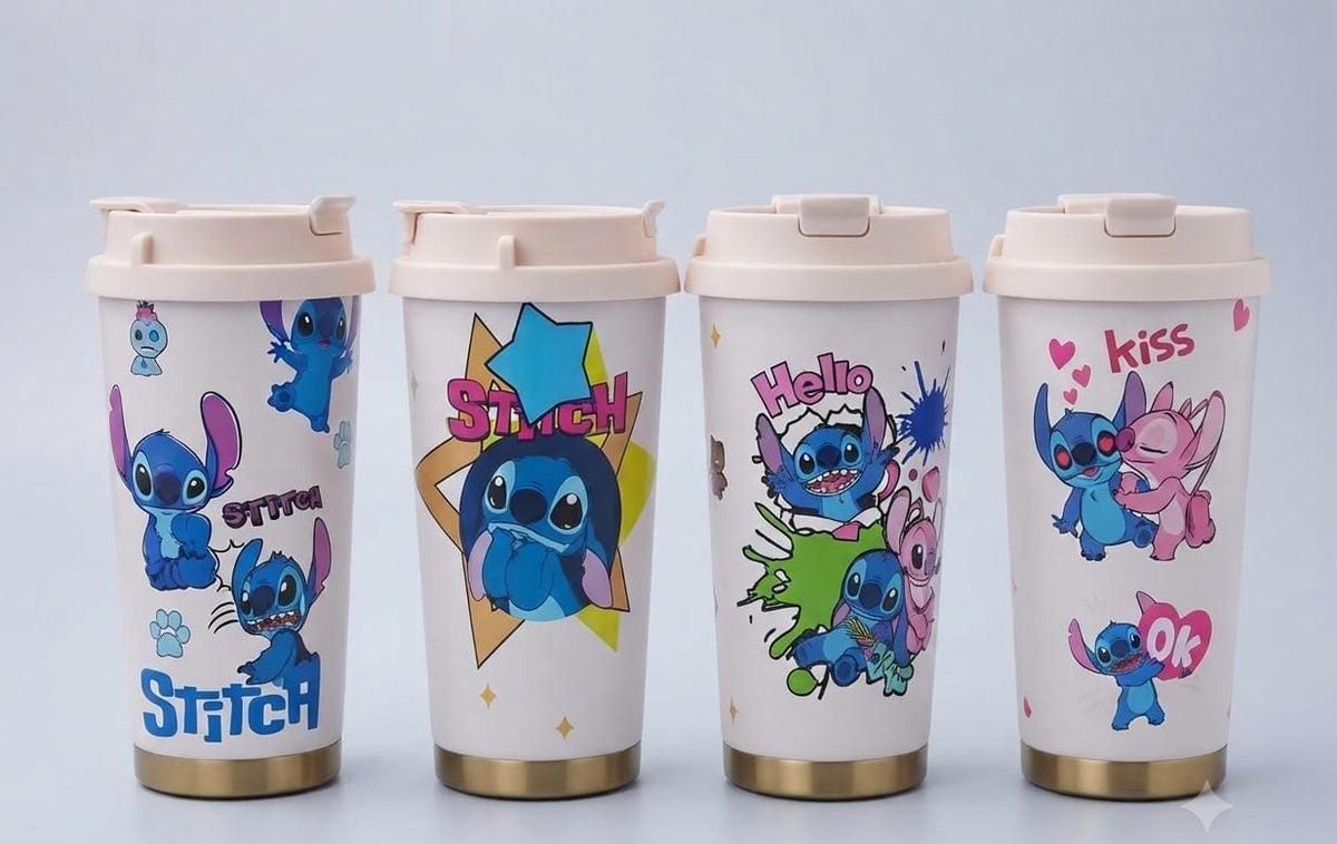 Stitch coffee mug insulated