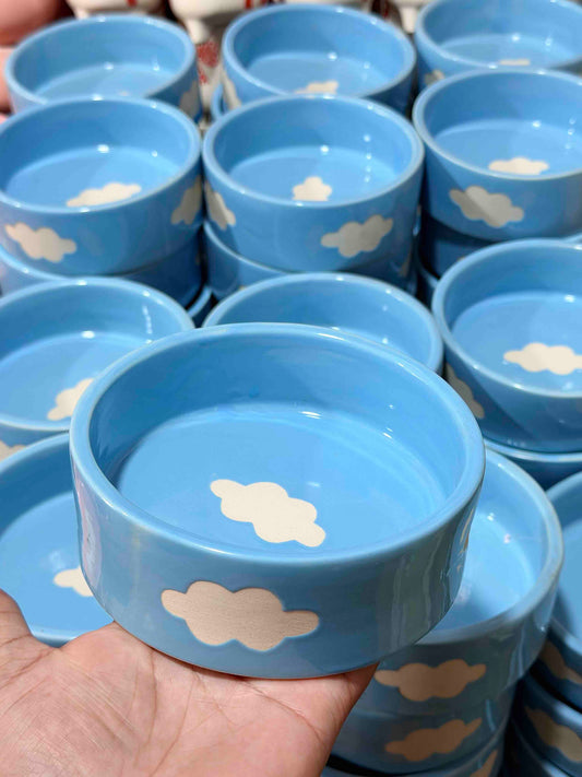 Sky Blue Ceramic Bowl