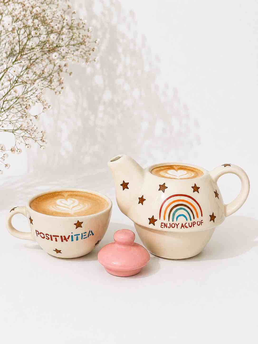 Rainbow Star Teapot