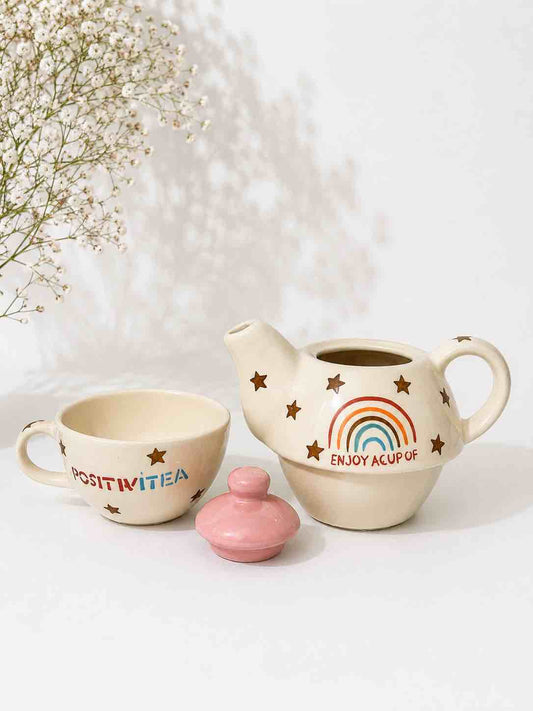 Rainbow Star Teapot