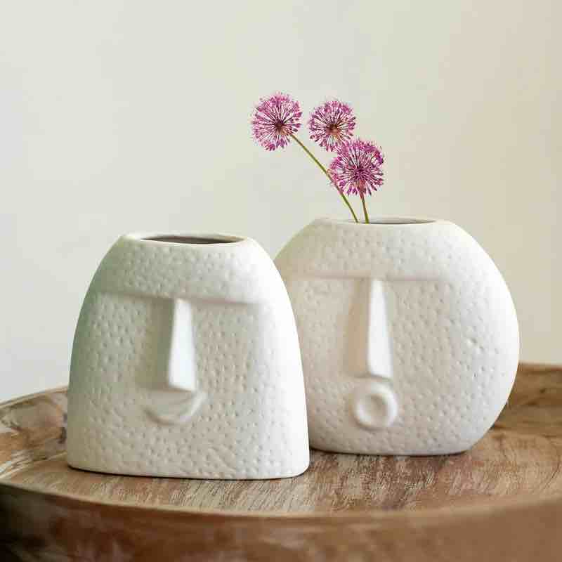 Face Vase Set(2 pcs)