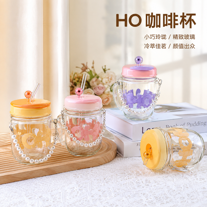Hoho Pearl Glass Sipper