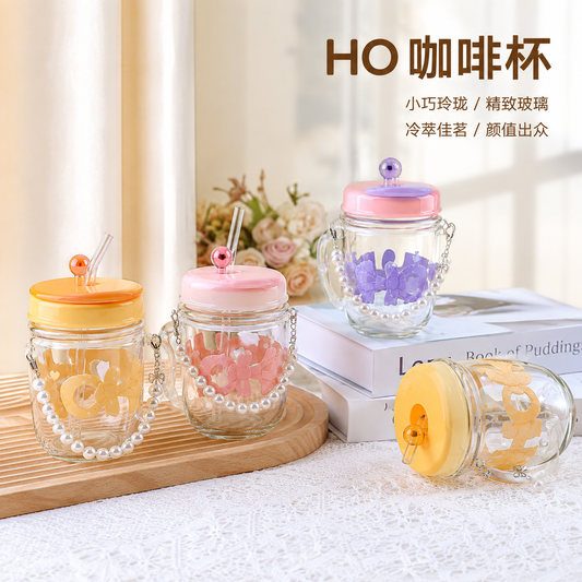 Hoho Pearl Glass Sipper