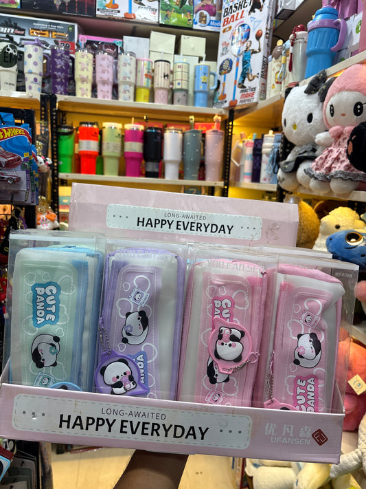 Cute Panda Pencil Pouch