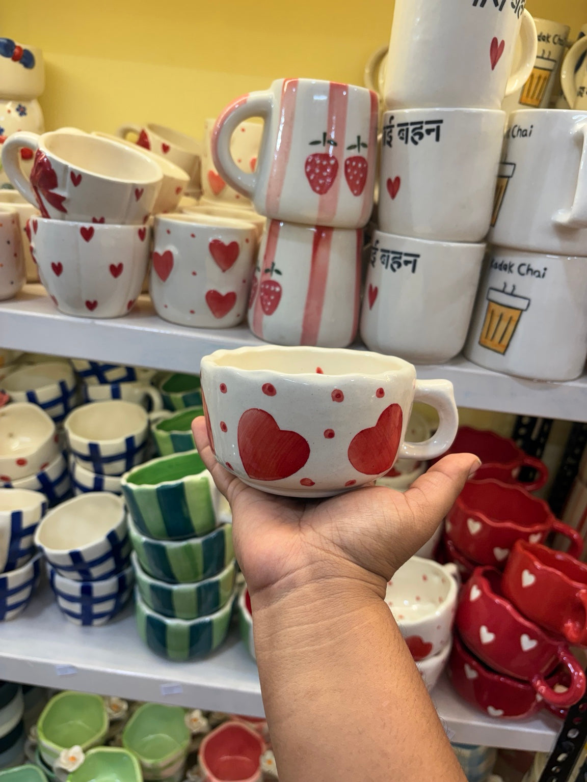 Heart Bowl Mug