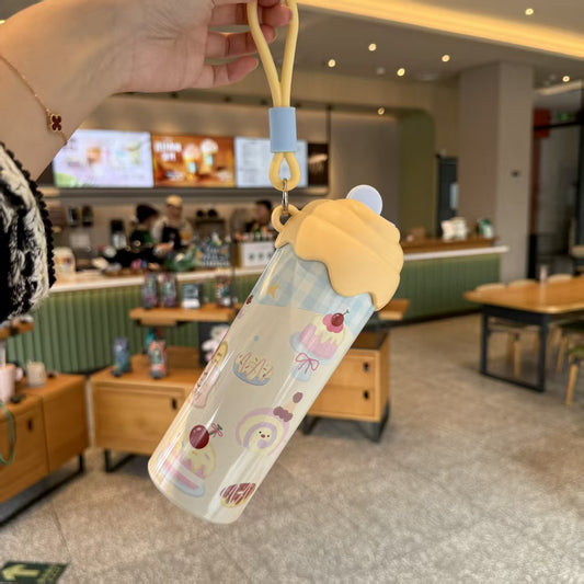 Dessert cute steel bottle 650ml