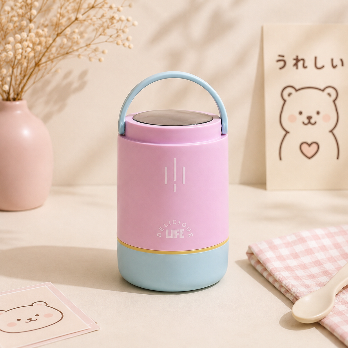 Pastel STEEL LUNCH BOX 6598
