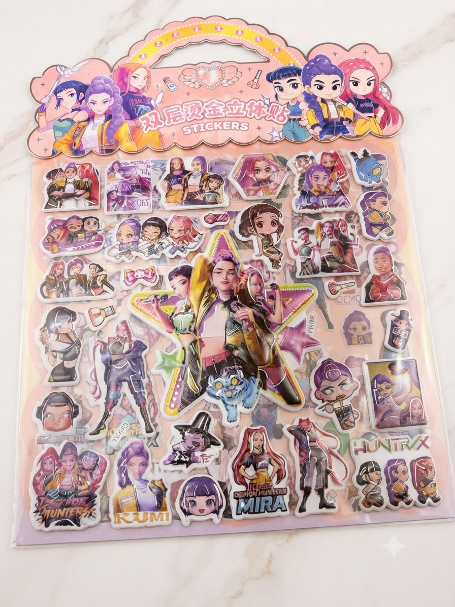 3D Kawaii Stickers 150