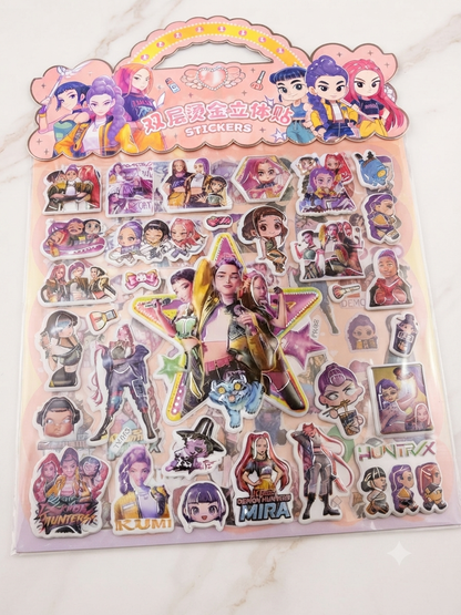 3D Kawaii Stickers 150