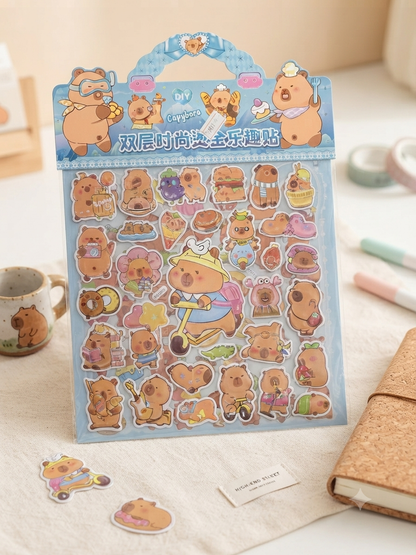 3D Kawaii Stickers 150