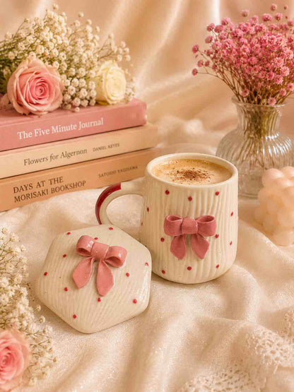 Bow Mushroom Coffee Mug