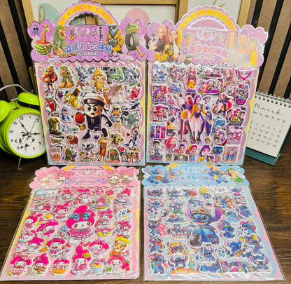 3D Kawaii Stickers 150