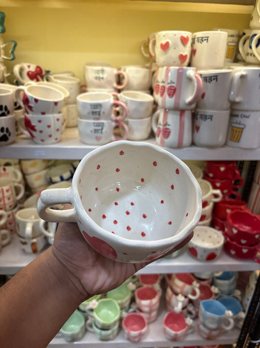 Heart Bowl Mug