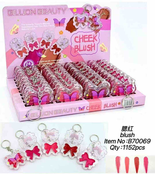 Butterfly Keychain Blush