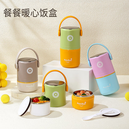 Pastel STEEL LUNCH BOX