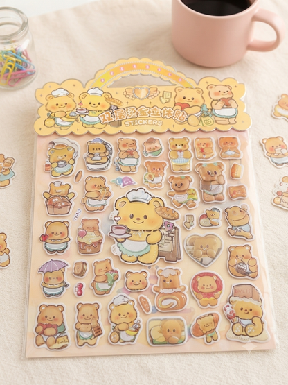 3D Kawaii Stickers 150