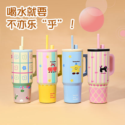 Kawaii Steel Tumbler (710ml)