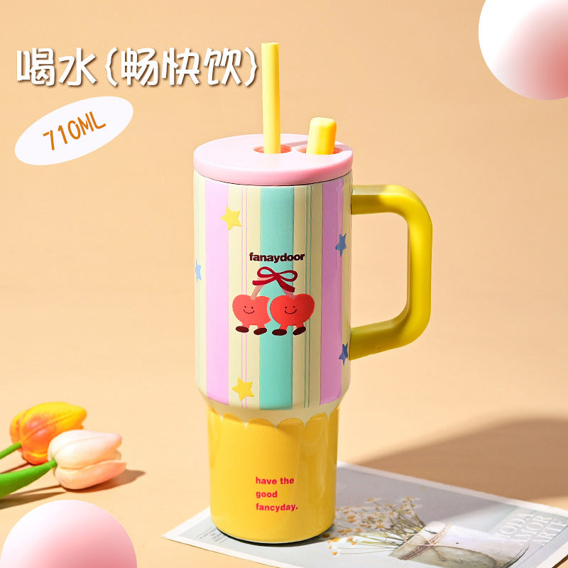 Kawaii Steel Tumbler (710ml)