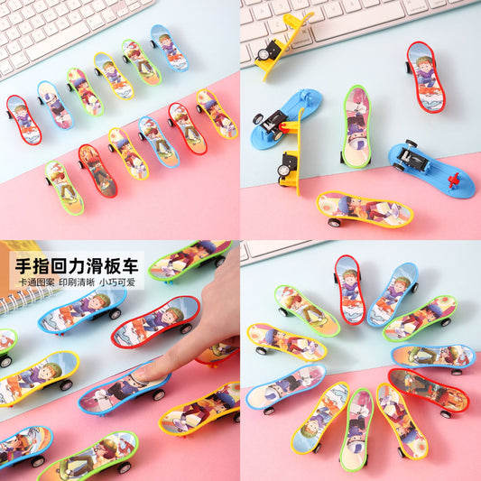Mini Pull Back Skateboard