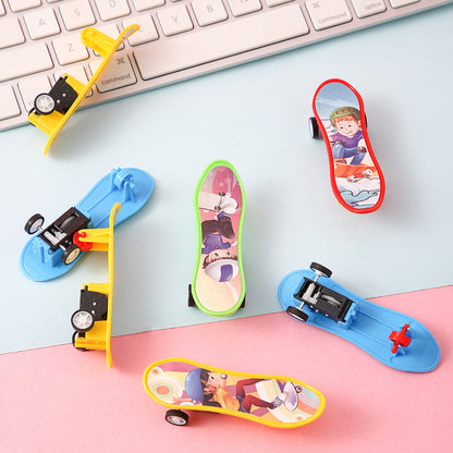 Mini Pull Back Skateboard