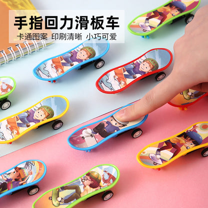 Mini Pull Back Skateboard