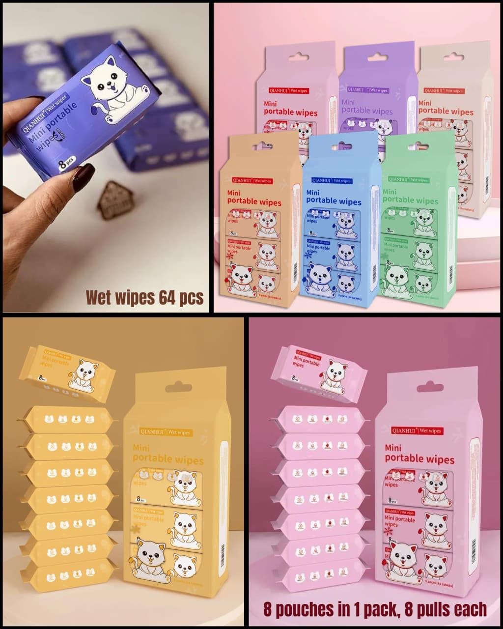Mini Portable Wet Wipes