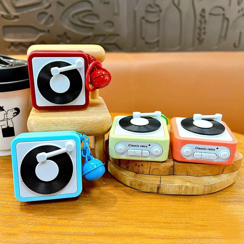 Retro Player Musical & Voice Recorder Keychain