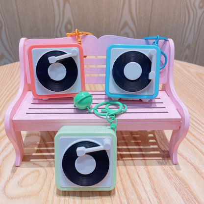 Retro Player Musical & Voice Recorder Keychain