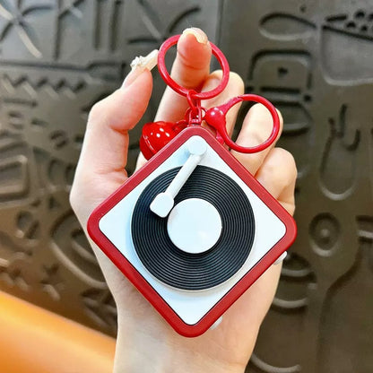 Retro Player Musical & Voice Recorder Keychain