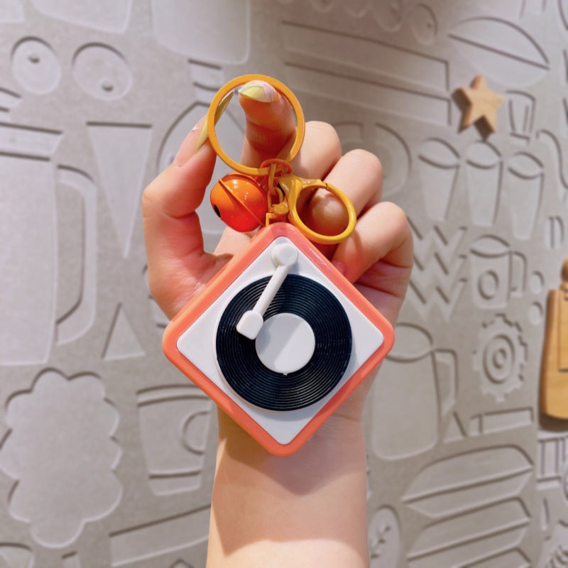 Retro Player Musical & Voice Recorder Keychain