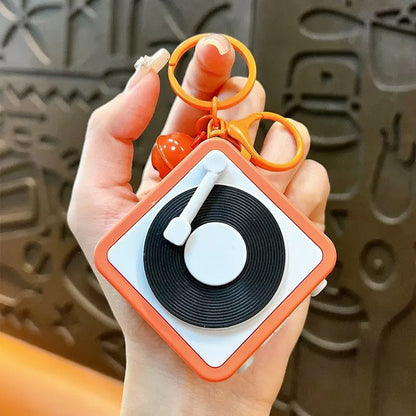 Retro Player Musical & Voice Recorder Keychain