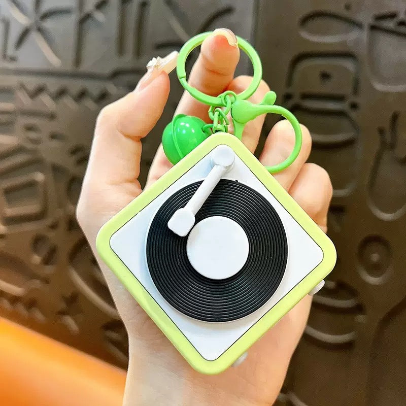 Retro Player Musical & Voice Recorder Keychain