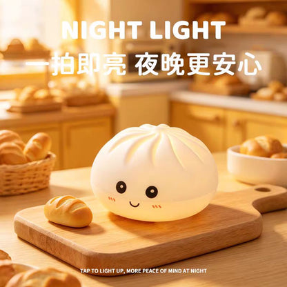 Dumpling Squishy Silicone Touch Lamp