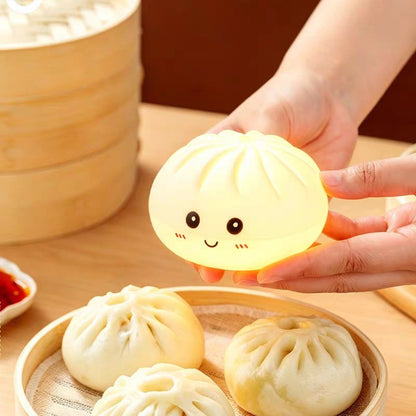 Dumpling Squishy Silicone Touch Lamp