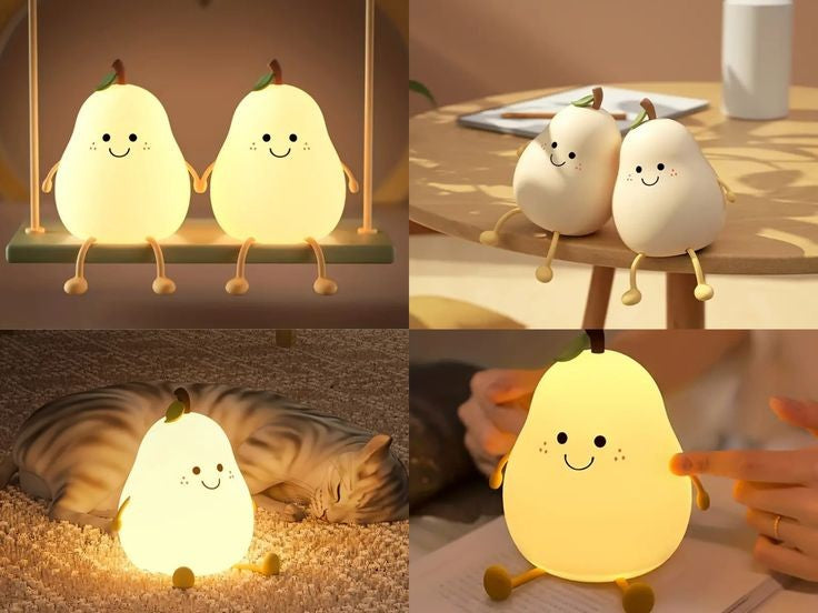 Pear Silicon Touch Lamp