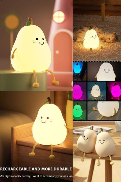 Pear Silicon Touch Lamp