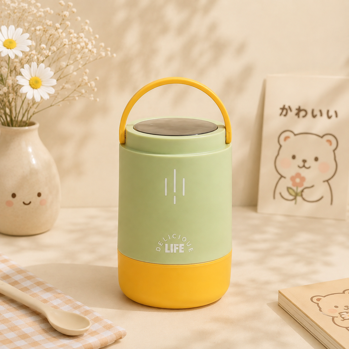 Pastel STEEL LUNCH BOX 6598